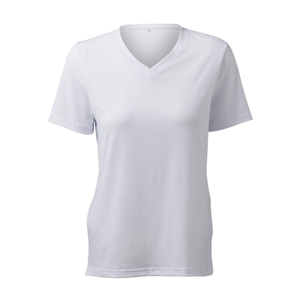 Woman’s Tshirt white blank Large 12-14 compatible with infusible ink
